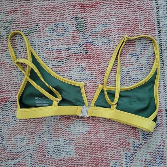 Fae gyspy bikini top the amazon green swim colorblock - Picture 3 of 3